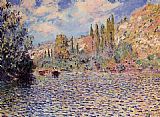The Seine at Vetheuil 2 by Claude Monet